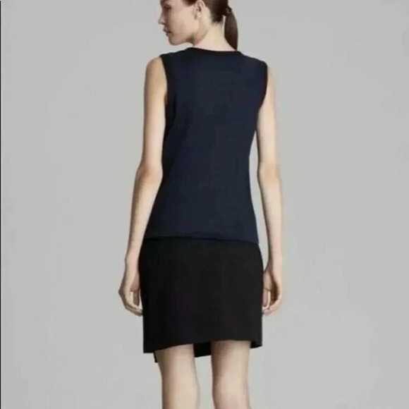 Helmut Lang A-line Mini Celeste Emission Drop Waist Cocktail Dress Size 0 - Picture 7 of 7